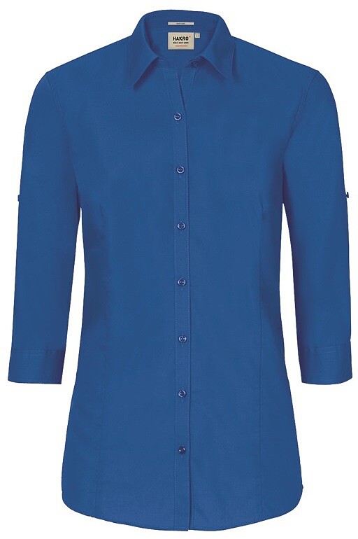 3/4-Arm-Vario Bluse Mikralinar® 120, royalblau, Gr. 6XL 