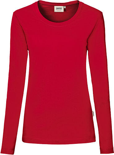 Damen Longsleeve Mikralinar® 179, rot, Gr. 2XL 