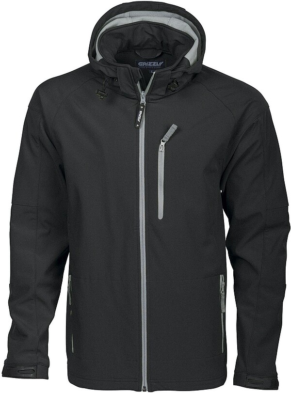 Softshell-​Jacke Tulsa, schwarz, Gr. L 