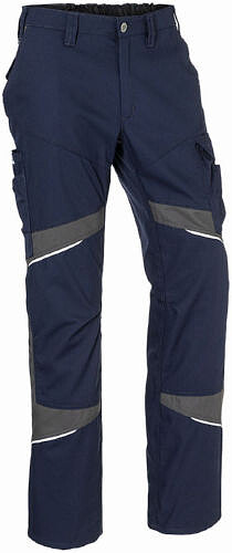 KÜBLER ACTIVIQ cotton+ Hose 2250, dunkelblau/anthrazit, Gr. 118 