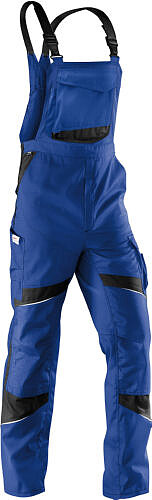 KÜBLER ACTIVIQ Latzhose 3250, kornblumenblau/schwarz, Gr. 110 