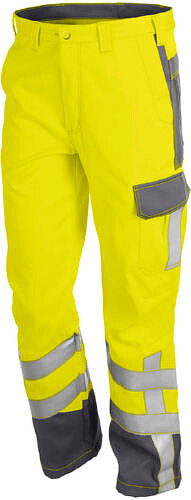 SAFETY 7 Hose PSA 3 2781, warngelb/anthrazit, Gr. 110 
