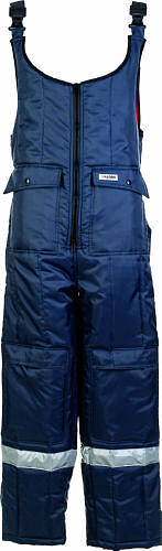 Kühlhaus Latzhose 5123, marine, Gr. 2XL 