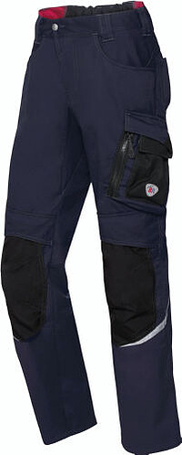 BP® Arbeitshose 1998 570, nachtblau/​schwarz, kurz, Gr. 44