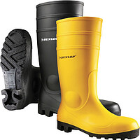 Dunlop Sicherheitsstiefel Protomastor full safety, gelb/schwarz (S5), Gr. 45 