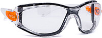 Schutzbrille MATADOR, PC, klar, HC, AF, AS, kristall/​orange