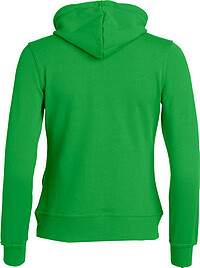 Basic Hoody Full zip ladies, apfelgrün, Gr. S 