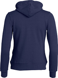Basic Hoody Full zip ladies, dark navy, Gr. M 