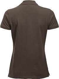 Polo-Shirt Classic Marion S/S, dunkles mocca, Gr. L 