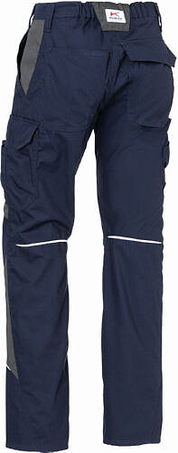 KÜBLER ACTIVIQ cotton+ Hose 2250, dunkelblau/anthrazit, Gr. 118 