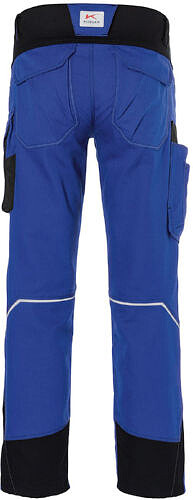 KÜBLER BODYFORCE Hose 2225, kornblumenblau/schwarz, Gr. 50 