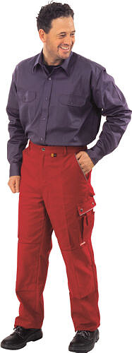 Canvas 320 Bundhose 2127, rot/rot, Gr. 62 