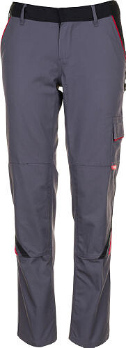 Highline Bundhose 2329, schiefer/​schwarz/​rot, Gr. 34