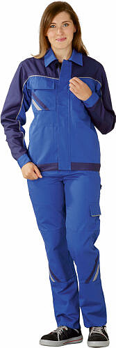 Highline Bundjacke 2318, kornblau/marine/zink, Gr. 36 