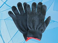 Mechanische Schutzhandschuhe Basic Black, Gr. 8