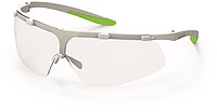 Schutzbrille uvex super fit 9178.​315, PC- klar - weiß/​lime